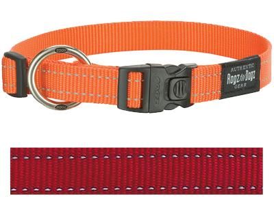 Rogz For Dogs fanbelt halsband rood