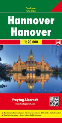 Stadsplattegrond Hannover | Freytag & Berndt Stadsplattegrond Hannover | Freytag & Berndt