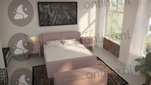 Opberg boxspring 160 x 210 cm- stofkleur 7072