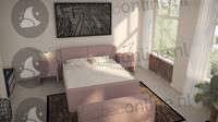 Opberg boxspring 160 x 210 cm- stofkleur 7072