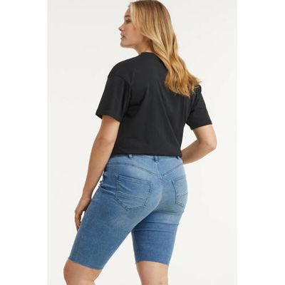 Zizzi skinny bermuda JZINE light denim Zizzi skinny bermuda JZINE light denim