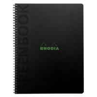 Notitieboek rhodia greenbook recycled a5+ lijn hc | 5 stuks