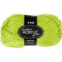 Creativ Company Acrylgaren, lichtgroen, 50gr, 80m