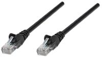 Intellinet 343350 RJ45 Netwerkkabel, patchkabel CAT 6 U/UTP 5.00 m Zwart 1 stuk(s) - thumbnail