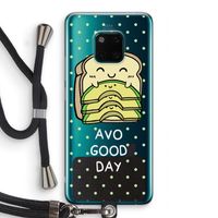 Avo Good Day: Huawei Mate 20 Pro Transparant Hoesje met koord