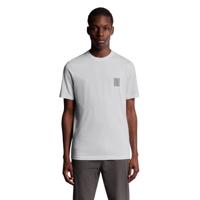 Lyle and Scott Rubberised Logo Graphic Casual T-shirt Heren L