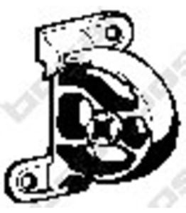 Aanslagrubber, demper 255488