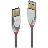 LINDY USB-kabel USB 3.2 Gen1 (USB 3.0 / USB 3.1 Gen1) USB-A stekker, USB-A stekker 3.00 m Grijs 36628 - thumbnail