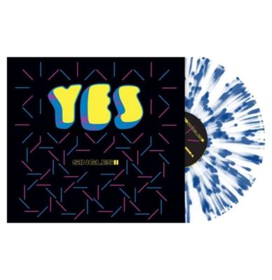 Yes - Singles II (Blauw & Wit Gespetterd) LP