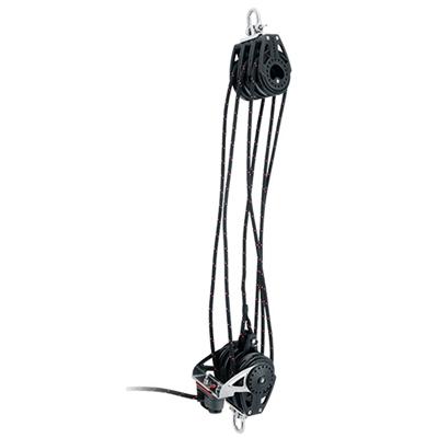 Harken Vang-master 75mm 6:1 Vertraging, Enkel Default