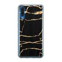 Gouden marmer: Samsung Galaxy A50 Transparant Hoesje