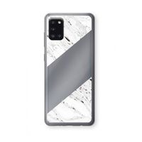 Biggest stripe: Samsung Galaxy A31 Transparant Hoesje