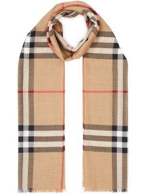 Burberry écharpe à carreaux - Tons neutres