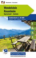 Wandelkaart 6 Outdoorkarte Wendelstein / Rosenheim | Kümmerly & Frey