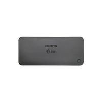 DICOTA D31951 laptop dock & poortreplicator Bedraad USB Type-C Zwart - thumbnail