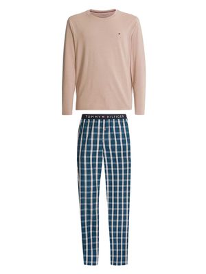 Tommy Hilfiger - Pyjama - Long Woven Set - D, Maat:L