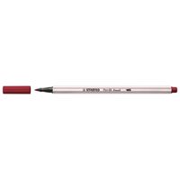 STABILO Pen 68 brush, premium brush viltstift, heide paars, per stuk - thumbnail