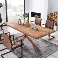 Artistiq Eettafel 'Latonja' Teakhout, 180 x 100cm, kleur Bruin