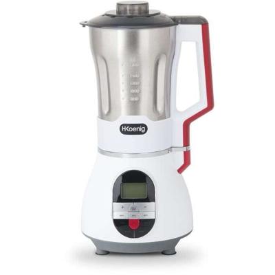 Verwarmde blender - H.Koenig - MXC36 - 900 W - 1,4 L - RVS - 3 snelheden + Pulse