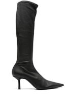 NEOUS bottines Nosa 65 mm en cuir - Noir