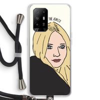 Ashley: Oppo A94 5G Transparant Hoesje met koord
