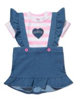 guess kids ensemble sweat-robe à patch logo - Bleu - thumbnail