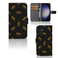 Telefoonhoesje met Pasjes voor Samsung Galaxy S24 Leopards - thumbnail