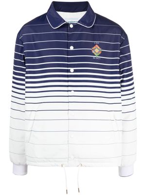 Casablanca veste Les Elements Coach - Bleu