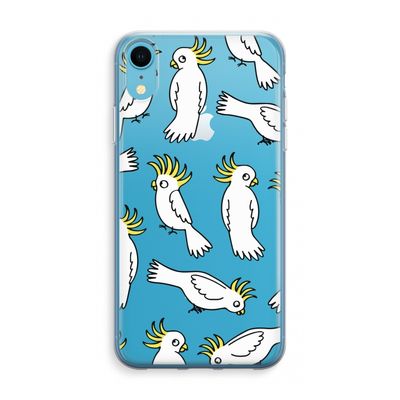 Papegaai: iPhone XR Transparant Hoesje