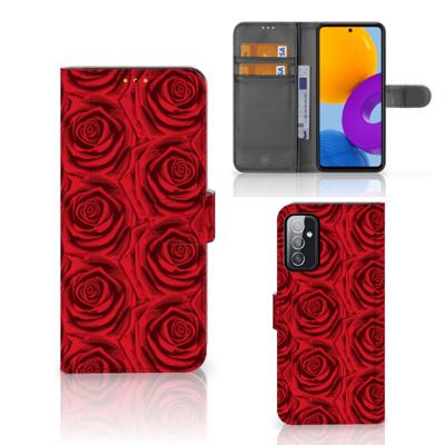Samsung Galaxy M52 Hoesje Red Roses Samsung Galaxy M52 Hoesje Red Roses