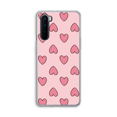 Ondersteboven verliefd: OnePlus Nord Transparant Hoesje