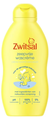 Zwitsal Zeepvrije Wascrème