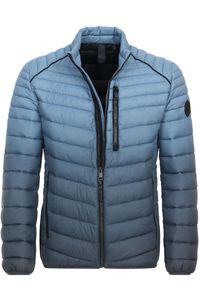 Casa Moda Regular Fit Gewatteerd jack blauw, Effen