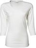 Tee Jays TJ460 Women´s Stretch 3/4 Sleeve Tee - White - 3XL