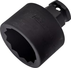 HAZET Krachtdopsleutel 900SZ6-36 · 1/2 inch (12,5 mm) vierkant hol, 24 mm buitenzeskant · Buitentwaalfkant tractieprofiel · SW 36 mm