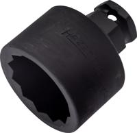 HAZET Krachtdopsleutel 900SZ6-36 · 1/2 inch (12,5 mm) vierkant hol, 24 mm buitenzeskant · Buitentwaalfkant tractieprofiel · SW 36 mm