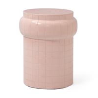 Jesper Home Ronde Bijzettafel 'Mihara' 40cm, kleur Tender Taffy