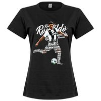 Ronaldo Script Dames T-Shirt