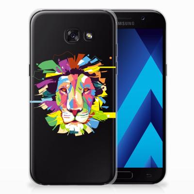 Samsung Galaxy A5 2017 Telefoonhoesje met Naam Lion Color Samsung Galaxy A5 2017 Telefoonhoesje met Naam Lion Color