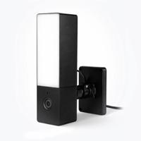 Slimme buitencamera met schijnwerper op wifi - Met ingebouwde lamp en microfoon - Nachtvisie