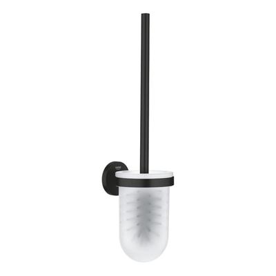 GROHE Start Toiletborstelhouder - wandmontage - rond - open - mat zwart 411852430
