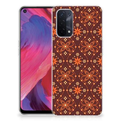 OPPO A93 5G | TPU bumper | Batik Brown