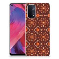 OPPO A93 5G | TPU bumper | Batik Brown