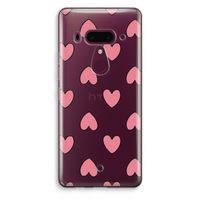 Ondersteboven verliefd: HTC U12+ Transparant Hoesje