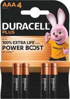Duracell Plus Power Boost AAA batterijen (4)