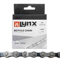 Lynx 5/6/7 derailleur fietsketting 116 schakels zwart