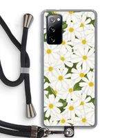Summer Daisies: Samsung Galaxy S20 FE / S20 FE 5G Transparant Hoesje met koord