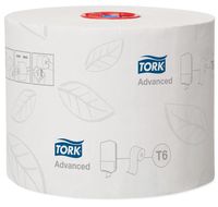 Tork toiletpapier Mid-Size, 2-laags, 100 meter, systeem T6, pak van 27 rollen