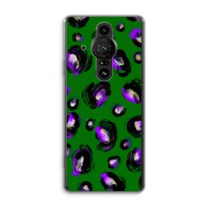 Green Cheetah: Sony Xperia Pro-I Transparant Hoesje