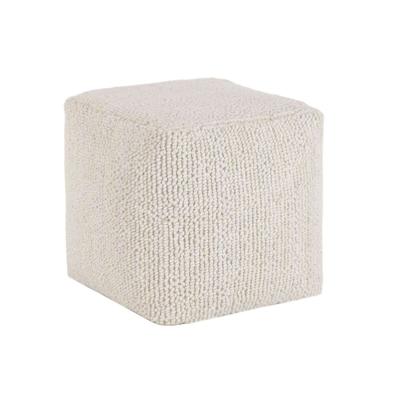 Voetensteun Home ESPRIT Beige Boho 45 x 45 x 45 cm Voetensteun Home ESPRIT Beige Boho 45 x 45 x 45 cm